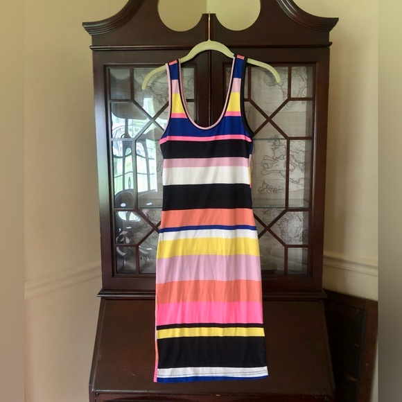 Full Circle Trends with Love striped dress - Picture 1 of 1